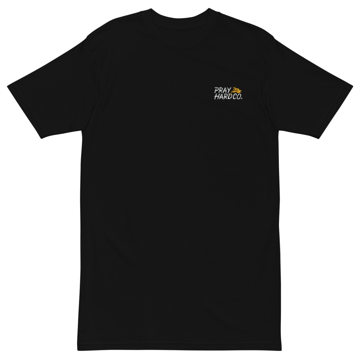 Black_God_hath_chosen_the_foolish_pray_hard_co._Monkey_tee front image